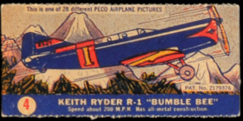 4 Keith Ryder R-1 Bumble Bee